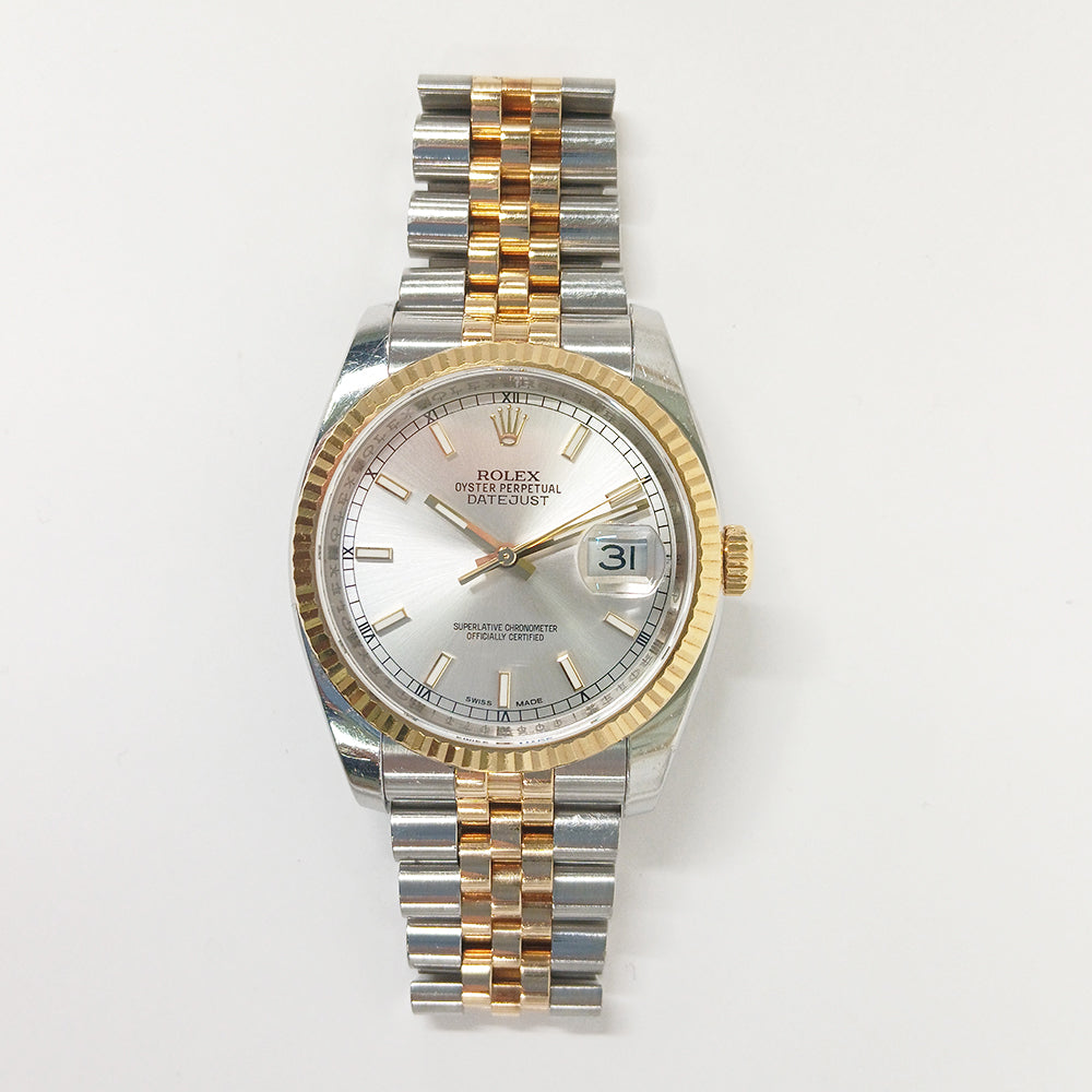Datejust 36mm Steel and Yellow Gold 116233