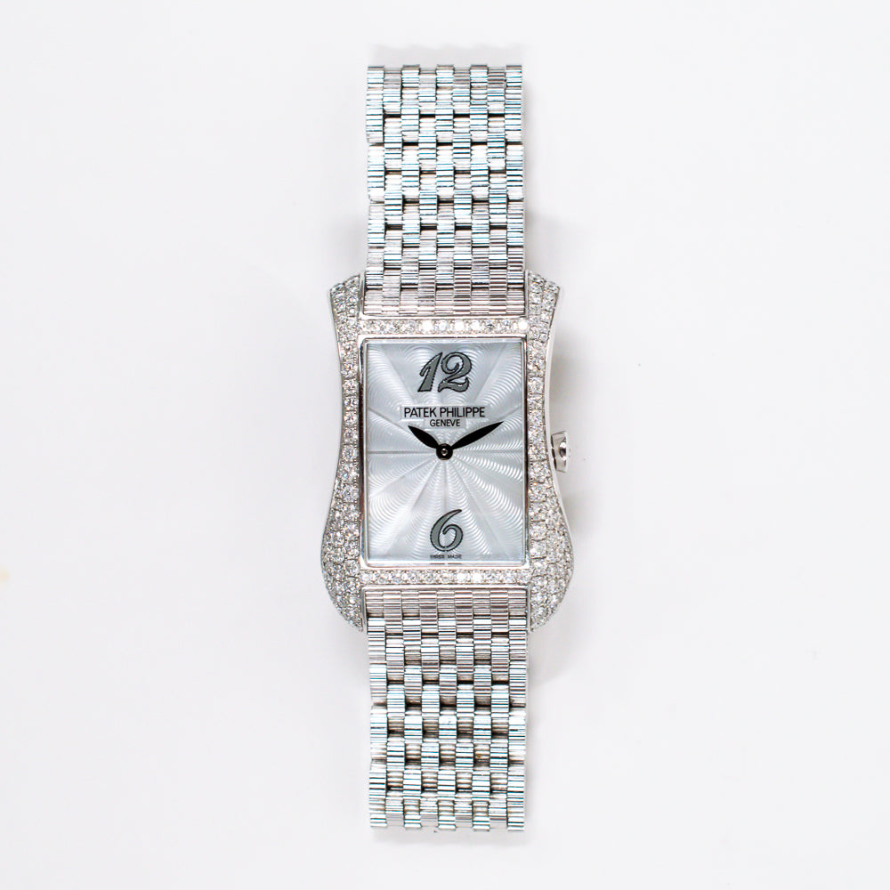 Gondolo 39.7mm x 27.4mm Diamond Case White Gold 4972/1G-001