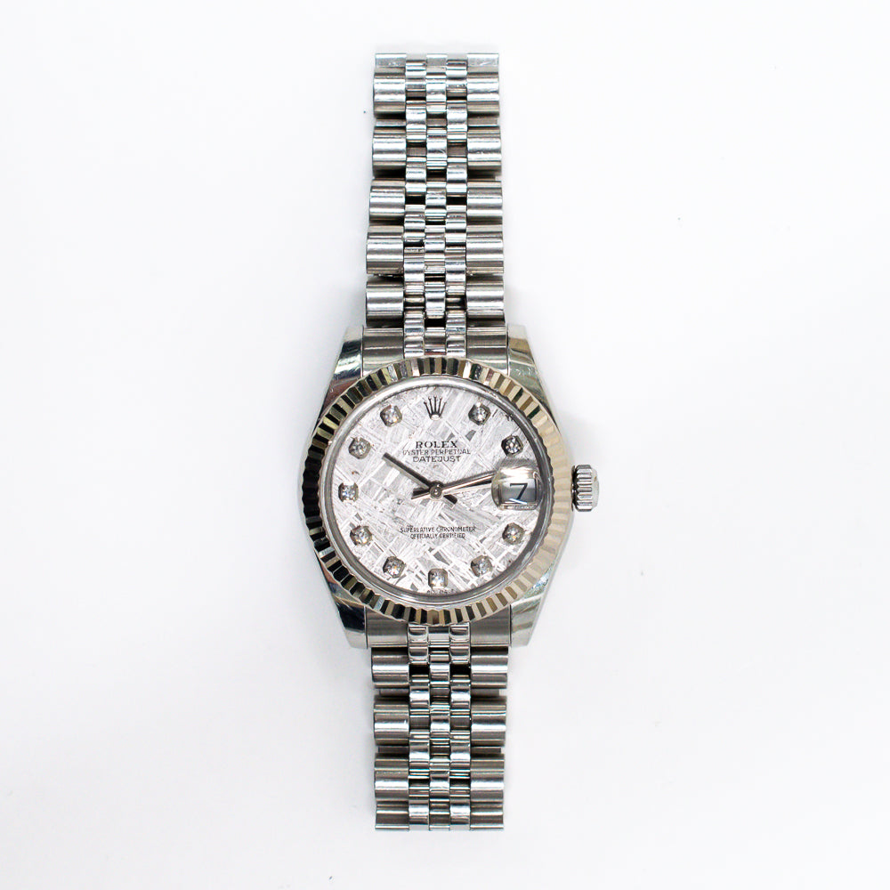 Datejust 31mm Steel and White Gold 178274G