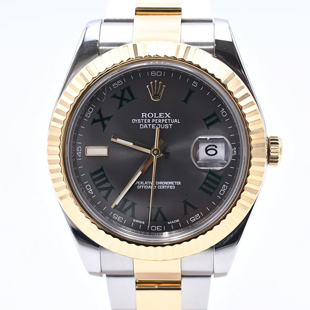 Datejust II 41mm Steel and Yellow Gold 116333
