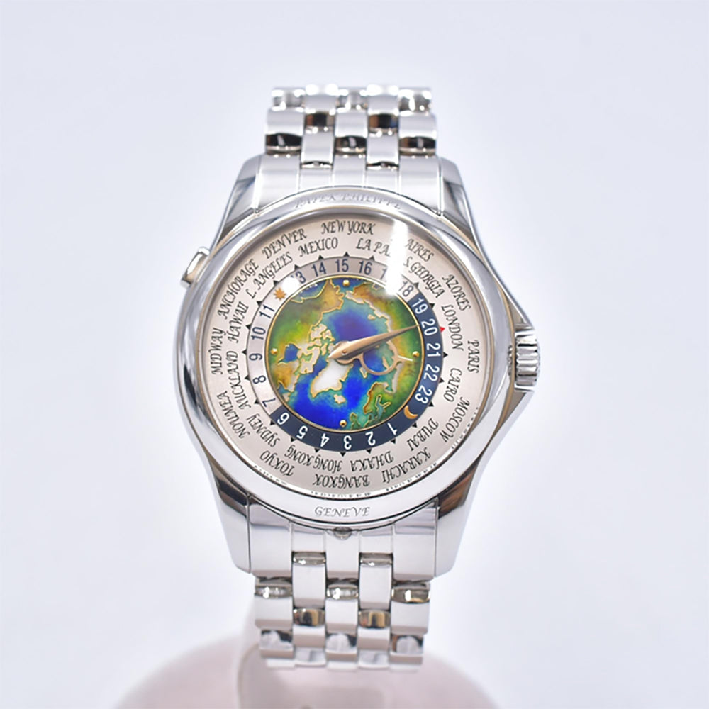 World Time 39.5mm Platinum Self-Winding 5131/1P-001