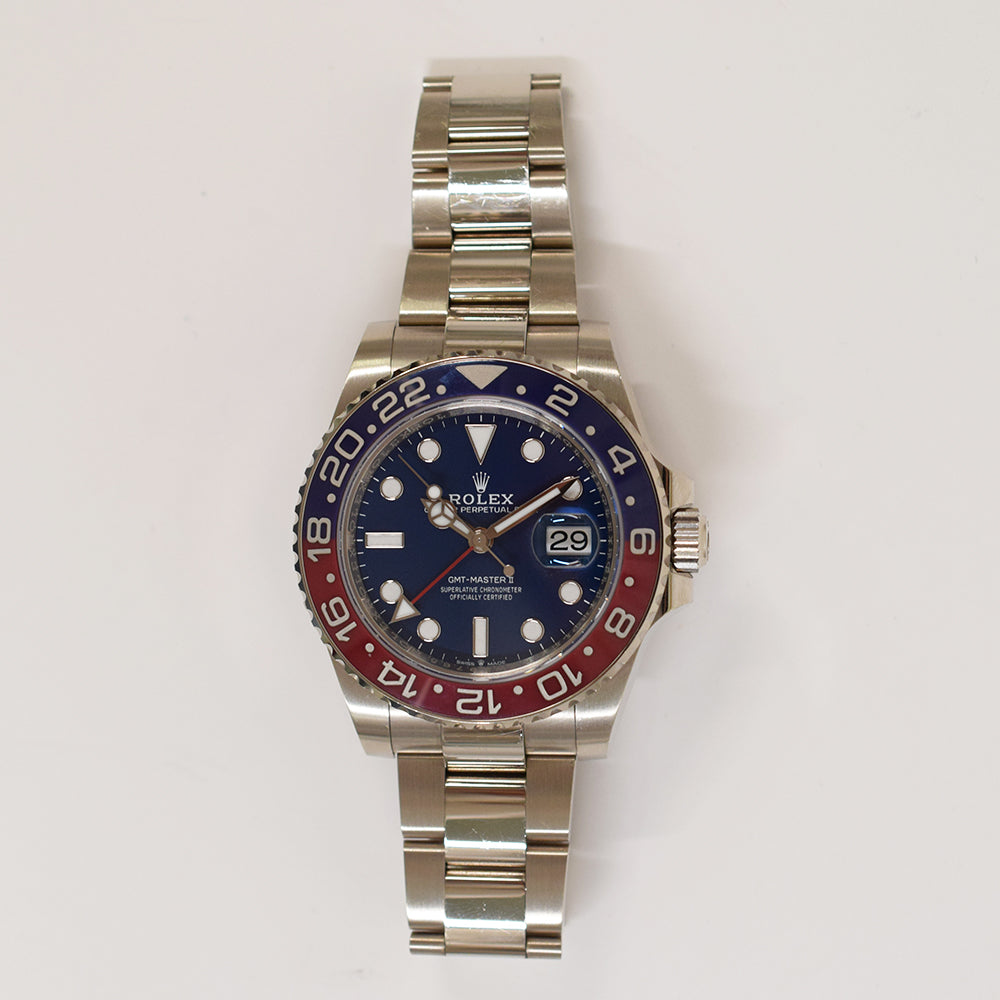 GMT-Master II White Gold "Pepsi" 126719BLRO