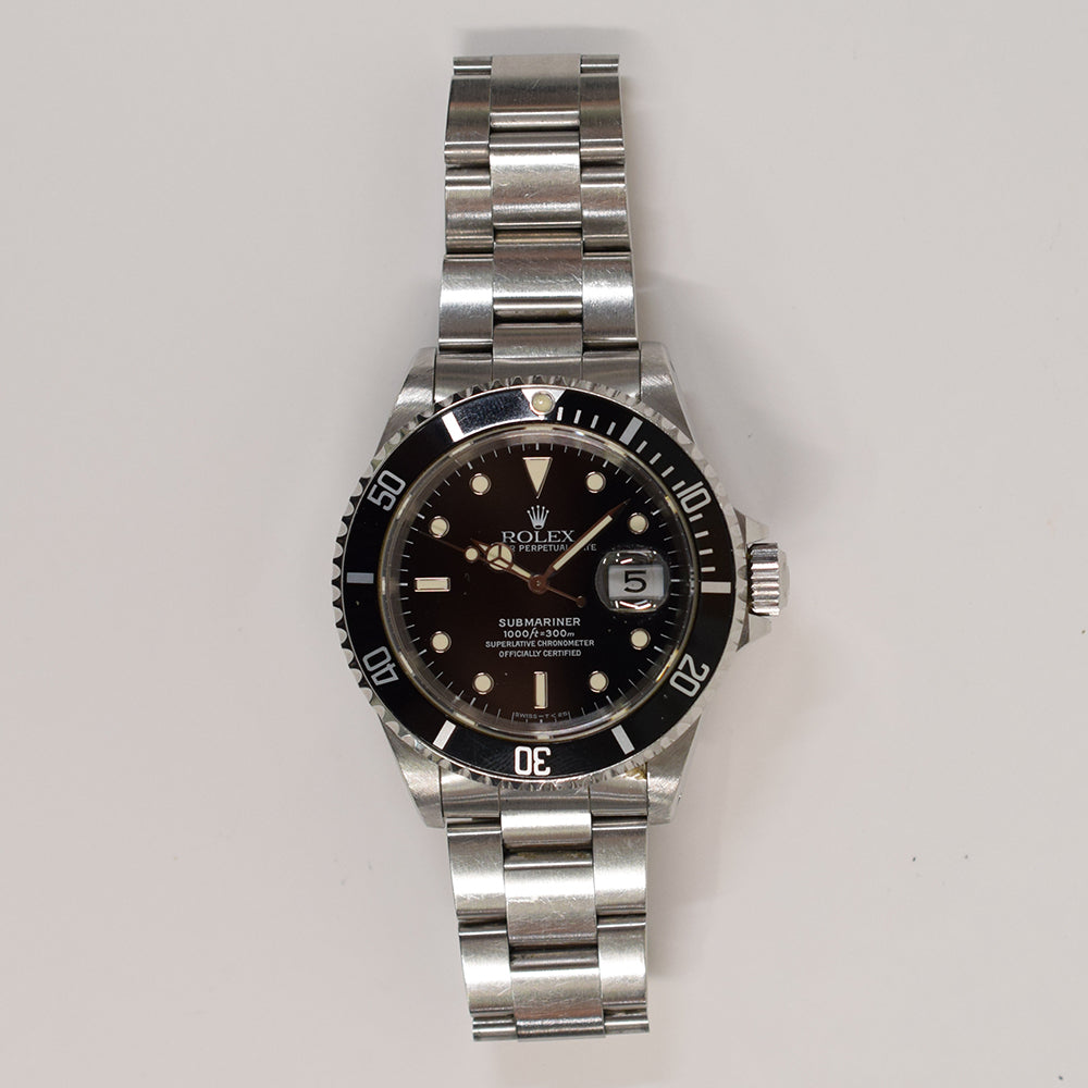 Submariner No Date 41mm Aluminium Stainless Steel 16610