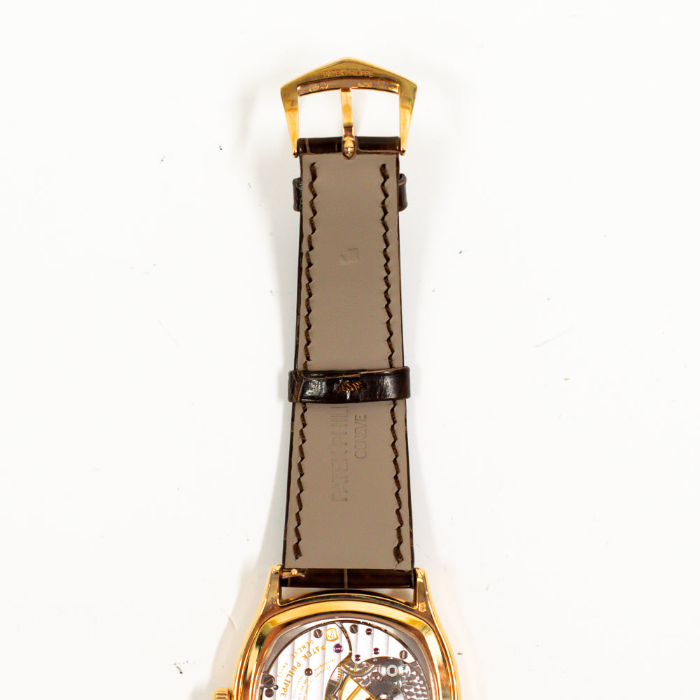 Complication Perpetual Calendar 37mm x 44.6mm Tonneau Case Rose Gold  5940R-001