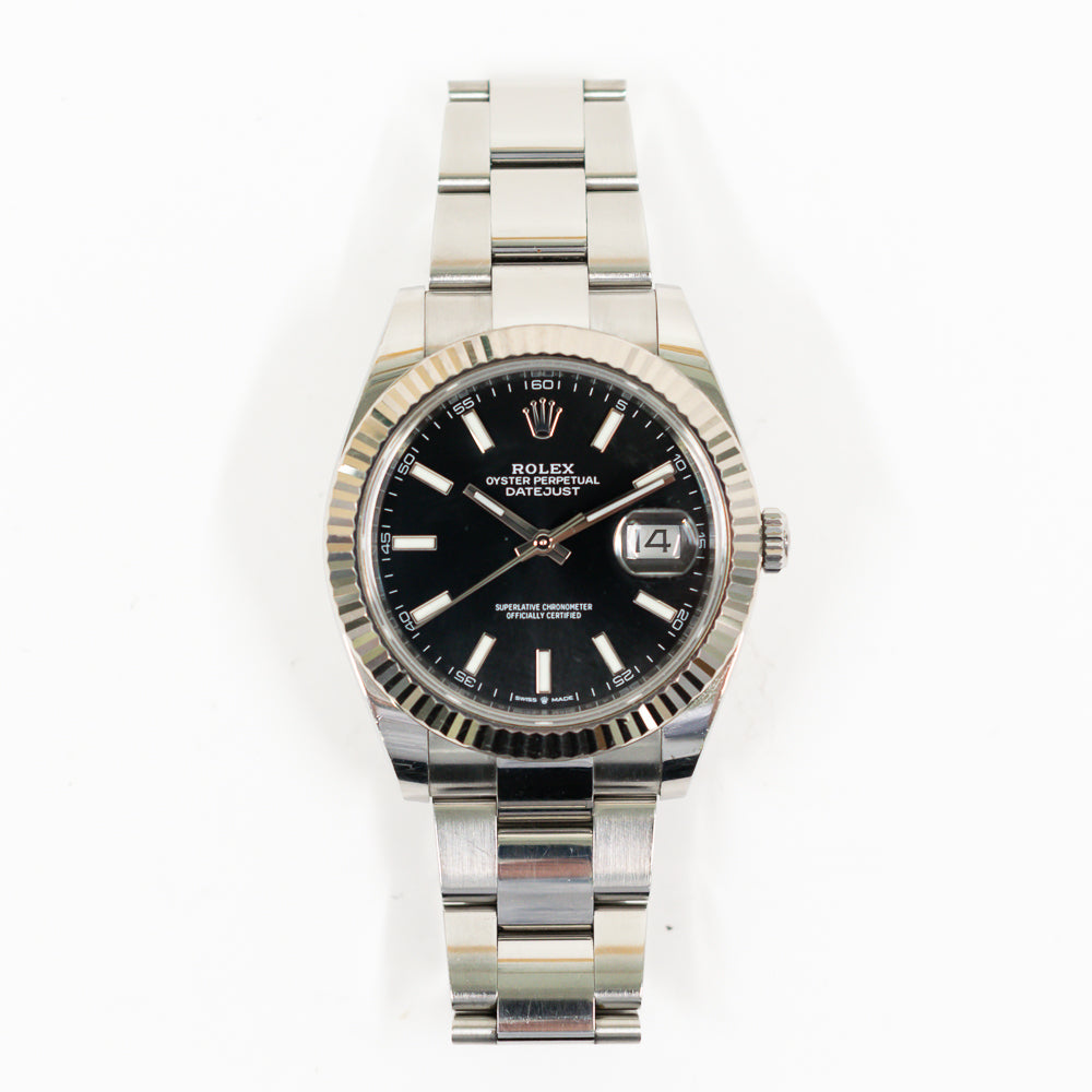 Datejust 41mm Steel and White Gold 126334