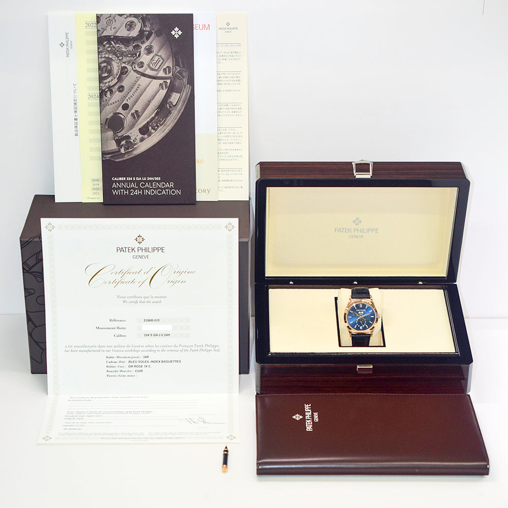 Annual Calendar 38.5mm Rose Gold Self-Winding 5396R-015