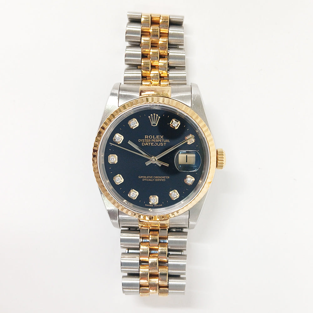 Datejust 36mm Steel and Yellow Gold 16233