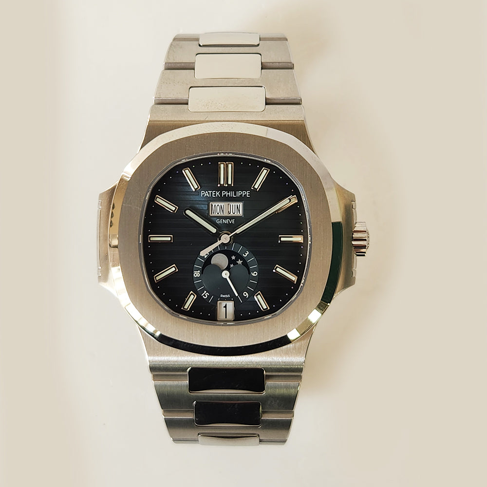 Nautilus Annual Calendar Moon Phase 40.5mm Stainless Steel 5726/1A-014