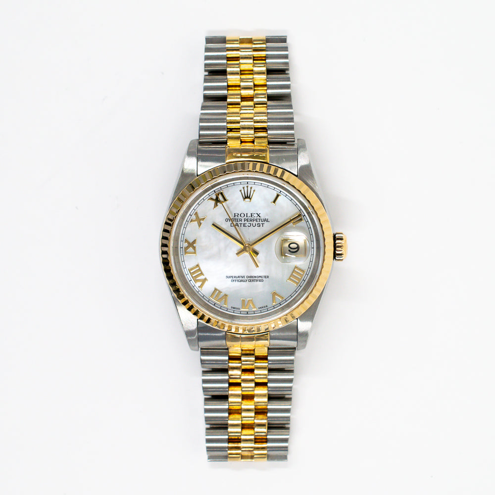 Datejust 36mm Steel and Yellow Gold 16233NR