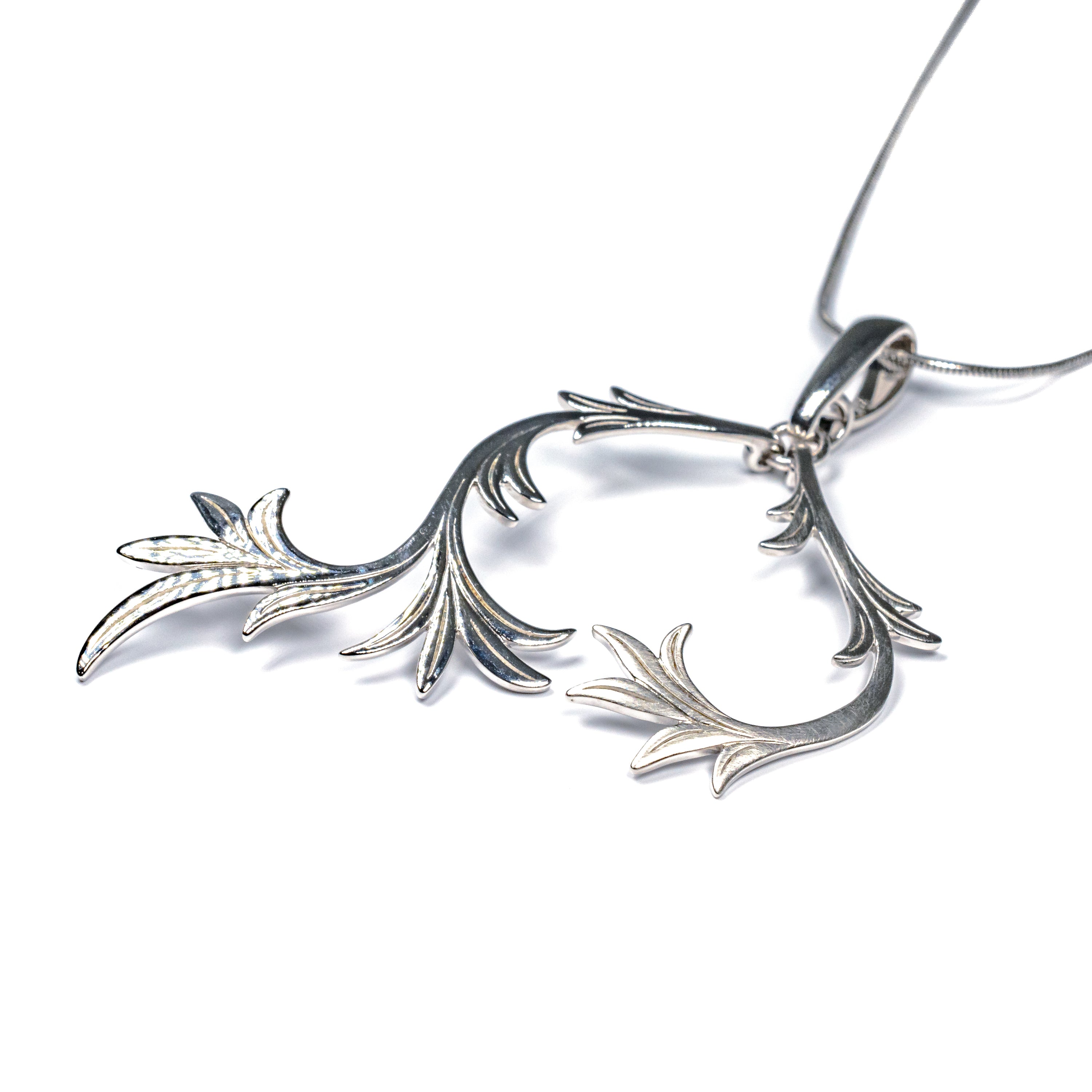 "The Garden" Silver Necklace