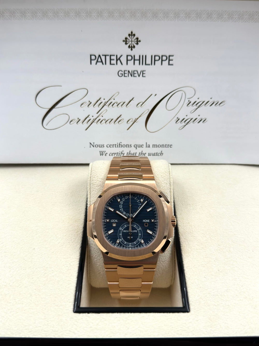 Patek Philippe Nautilus Travel Time 5990/1R
