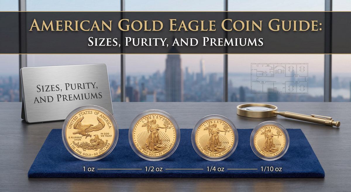 American Gold Eagle Coin Guide: Sizes, Purity, and Premiums