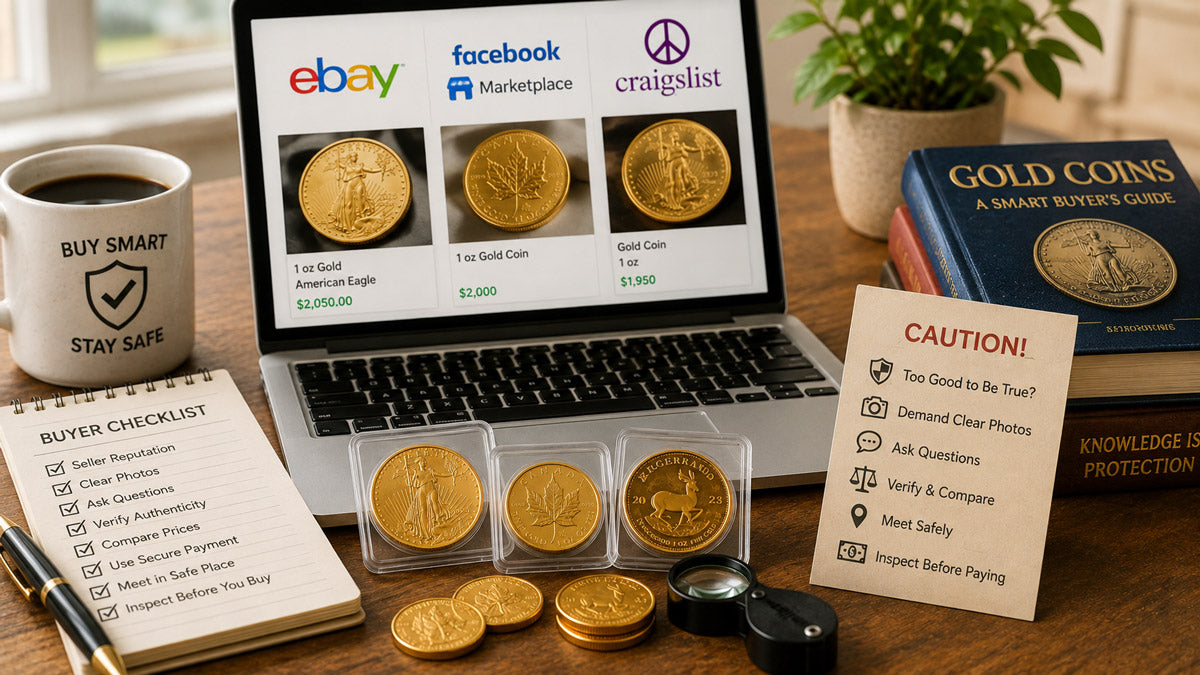 uying Gold on eBay, Facebook Marketplace, or Craigslist