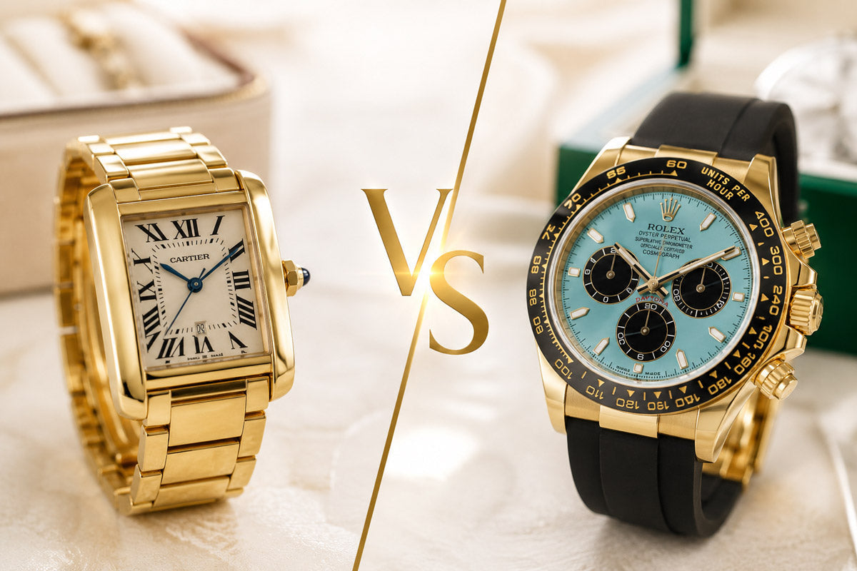 Rolex vs. Cartier: Which Luxury Watch Brand Is Right for South Florida Buyers?