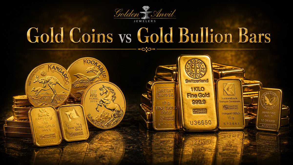 Gold Coins vs Gold Bullion Bars