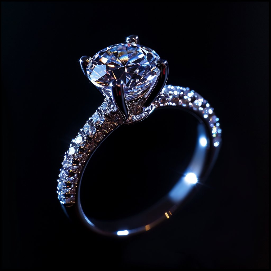 Stunning Blue Topaz and Diamond Ring