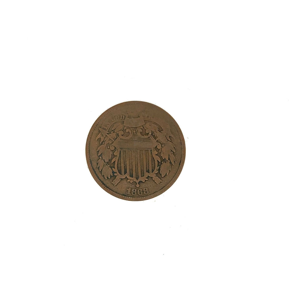 1868 US 2 Cent Coin
SEND TO N