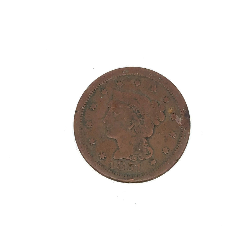 1851 US Penny
 SEND TO NGC