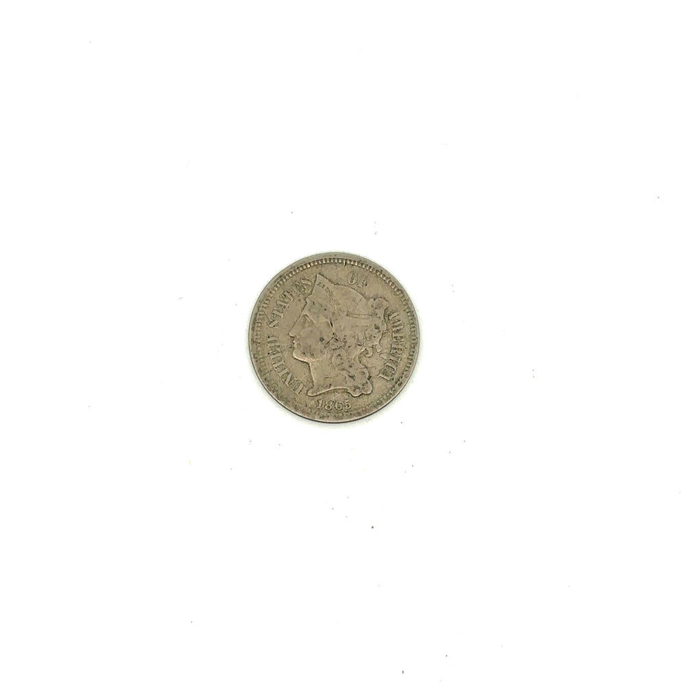 1865 US 3 Cent Coin
SEND TO N