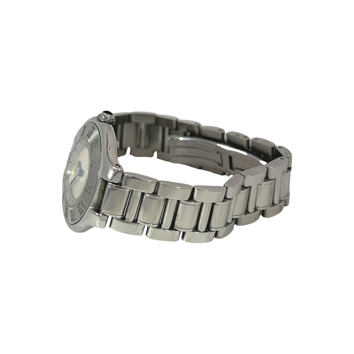 Pre-Owned Must de Cartier 21 Stainless Steel Quartz Watch Ref. 1330
