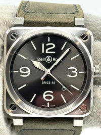 Bell &#038; Ross Grey Lum BR0392-GC3-ST/SCA
