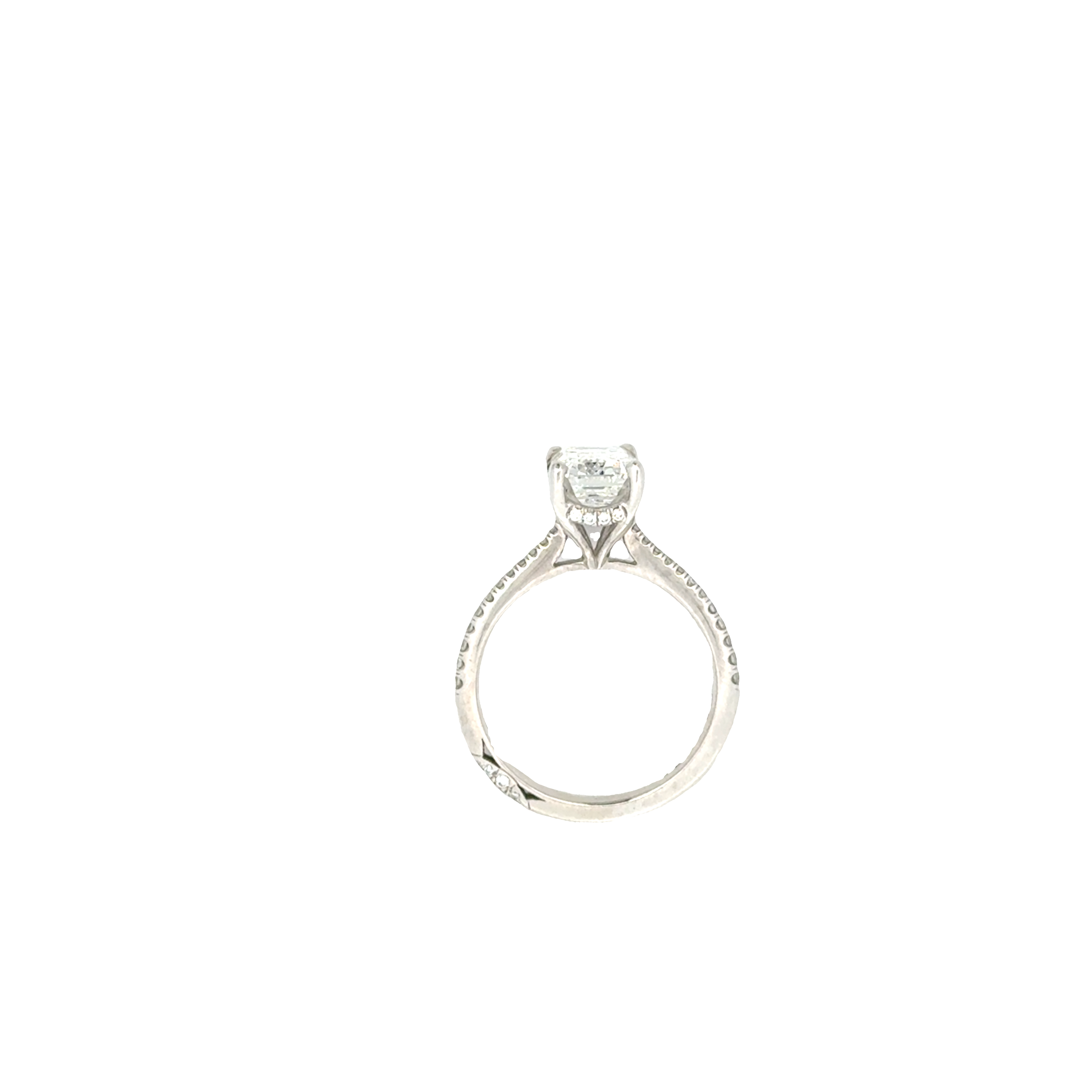 E-Platinum 2.01ct Emerald Cut