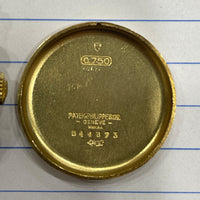 18k Yellow Gold Vintage Chronograph 33mm Tiffany Dial Breguet Numerals. 130J