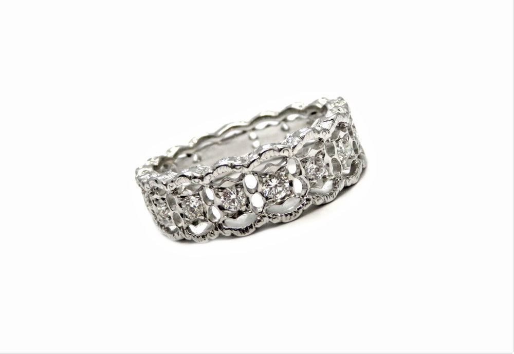 18K Two-Tone Diamond Ring