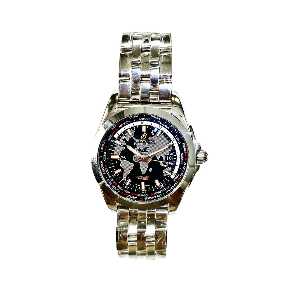 Galactic Unitime 44mm Stainless Steel WB3510U4/BD94/375A