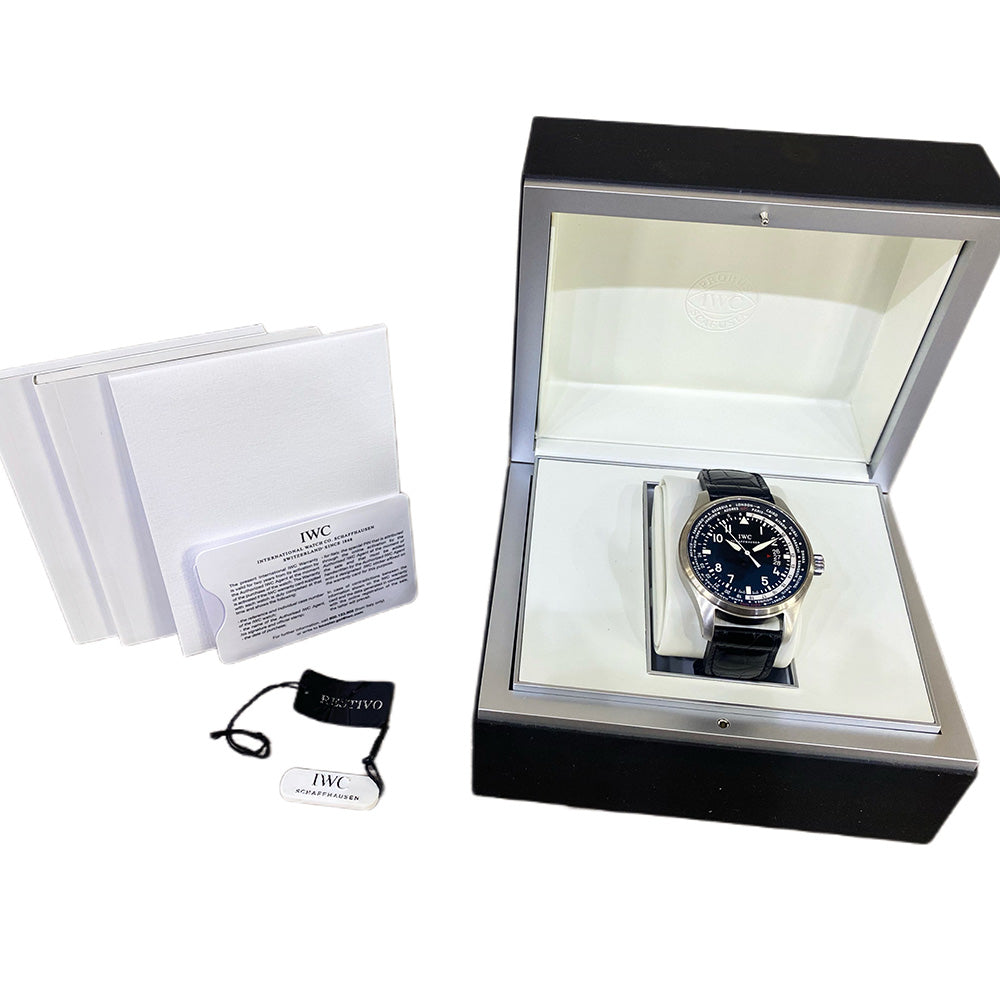 Pilot 46.5mm Worldtimer Stainless Steel IW326201