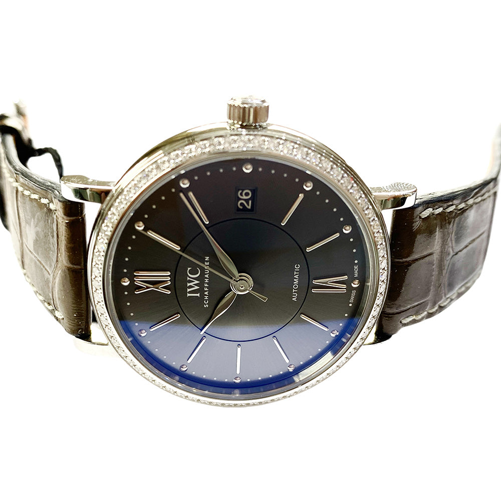 Portofino Automatic Diamond Bezel Steel IW458104