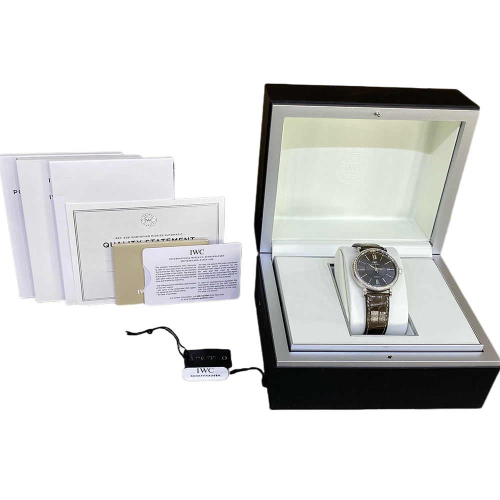 Portofino Automatic Diamond Bezel Steel IW458104