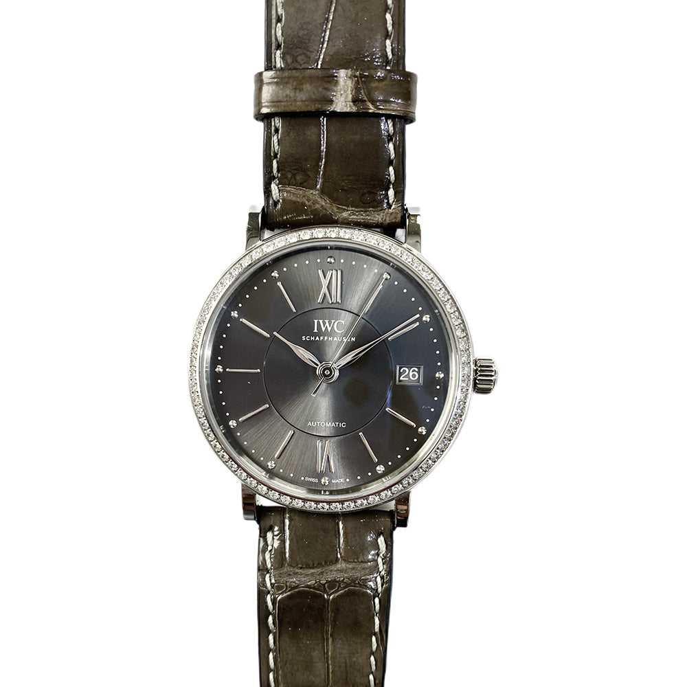 Portofino Automatic Diamond Bezel Steel IW458104