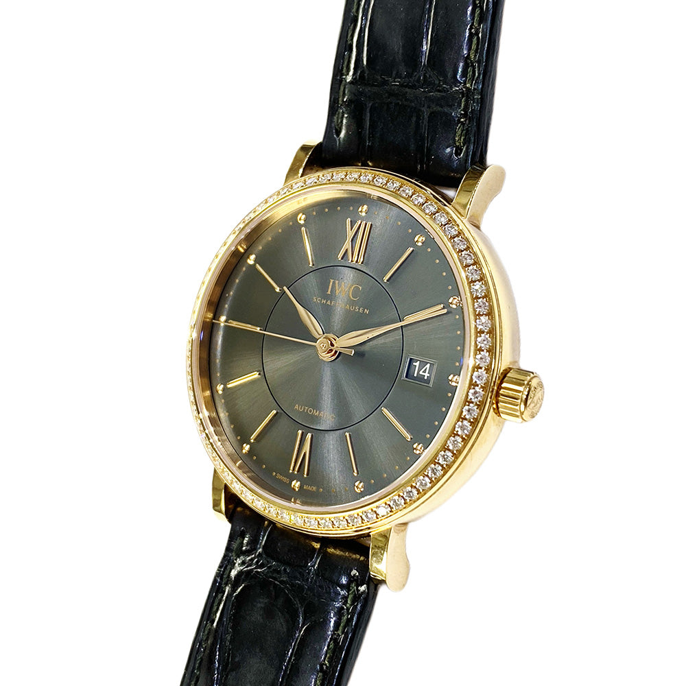 Portofino Automatic Diamond Bezel Rose Gold IW458108