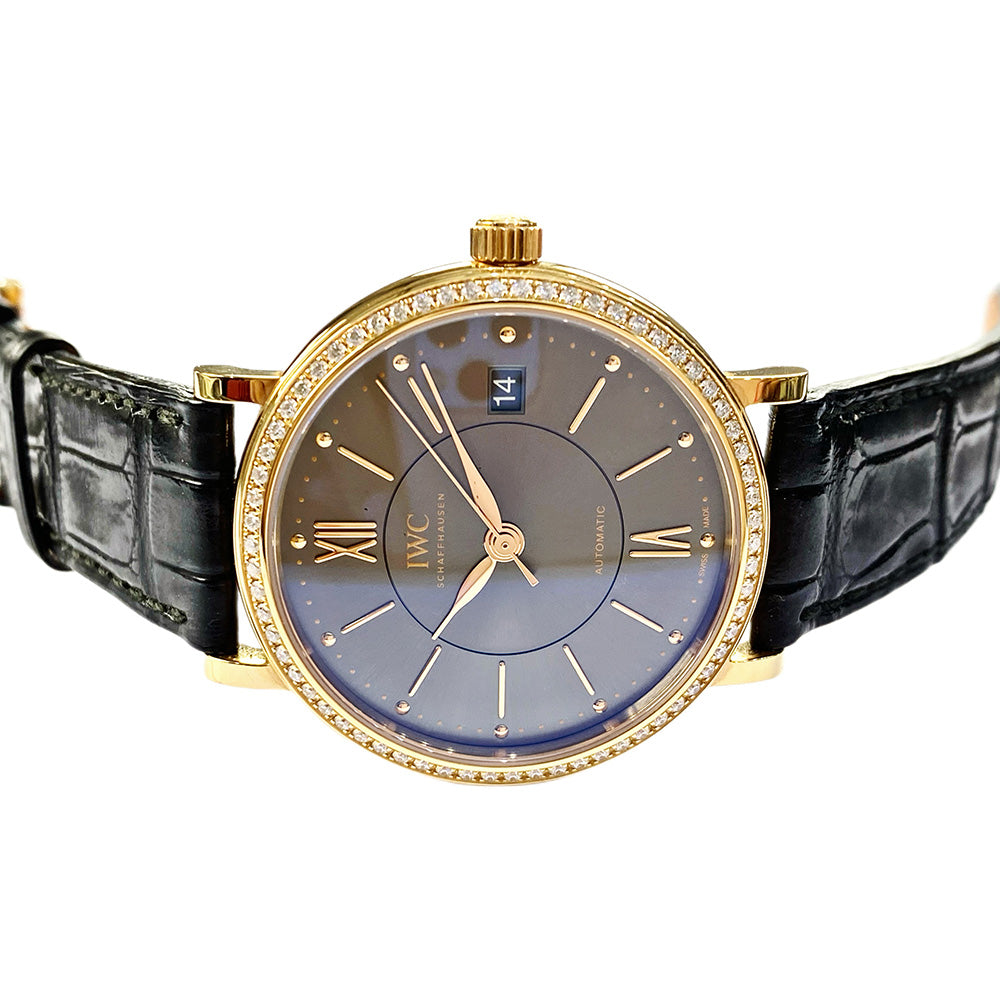 Portofino Automatic Diamond Bezel Rose Gold IW458108