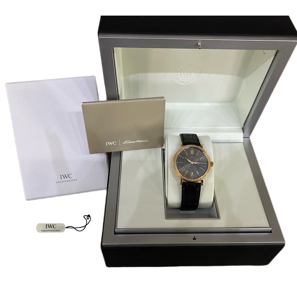 Portofino Automatic Diamond Bezel Rose Gold IW458108