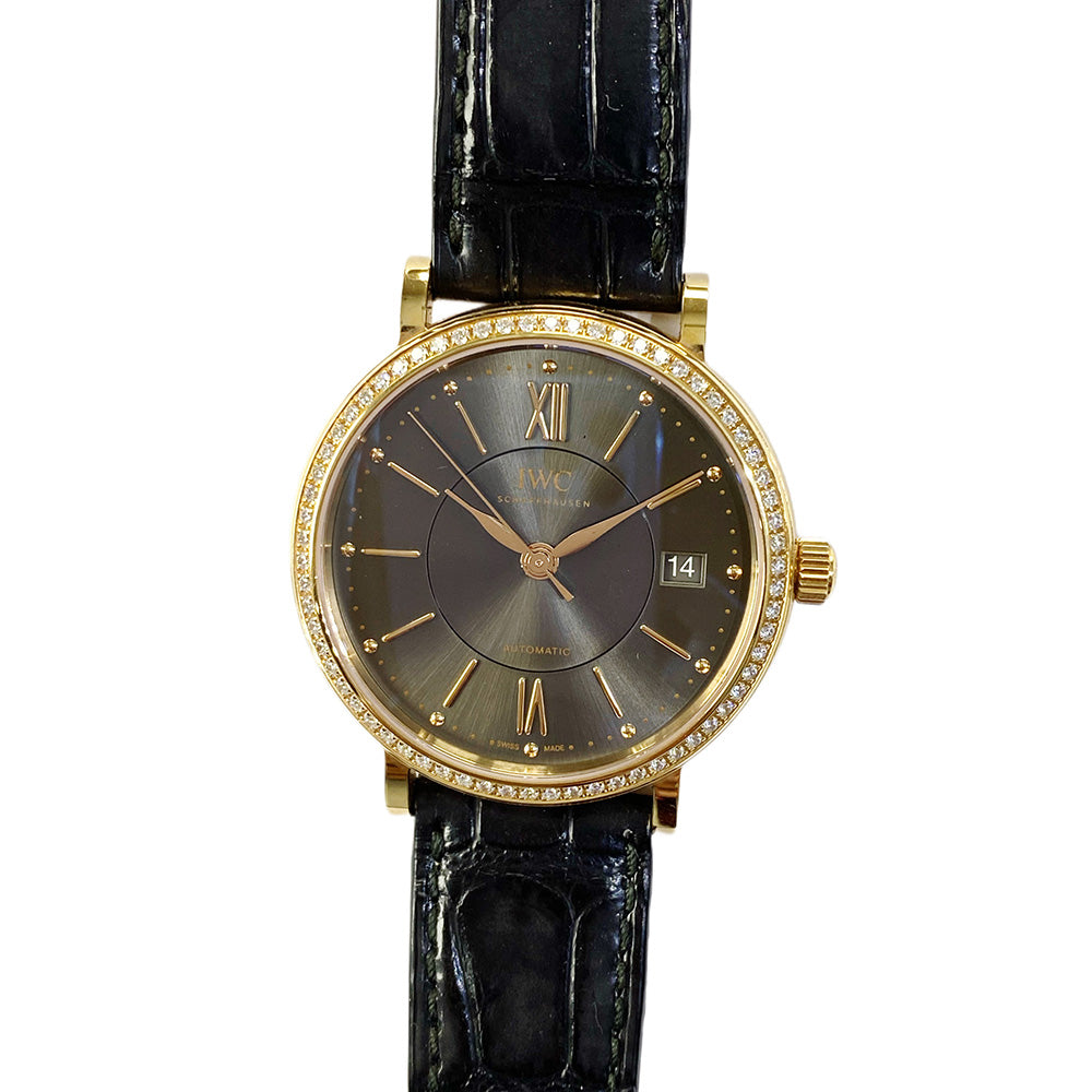Portofino Automatic Diamond Bezel Rose Gold IW458108