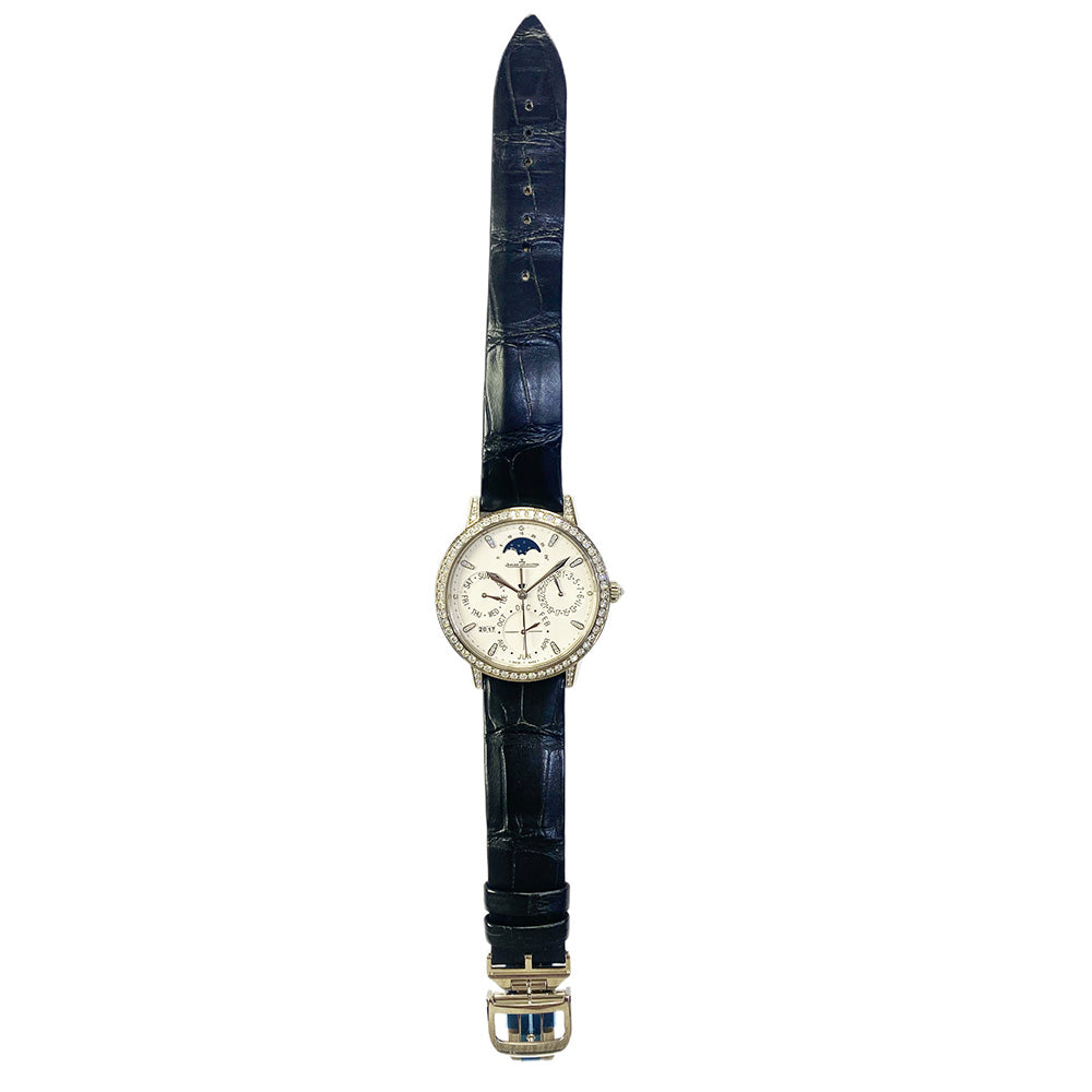 Rendez-vous Perpetual Calendar Diamond Bezel White Gold Q3493420
