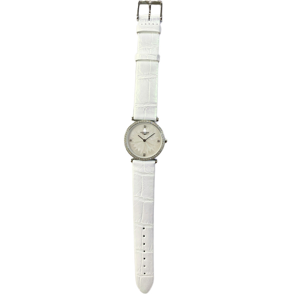 La Grande Classique Diamond Bezel Stainless Steel L4.513.0.25.2