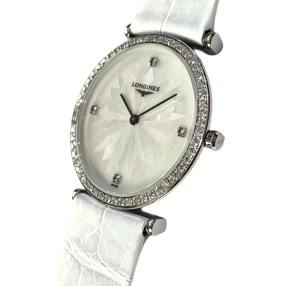 La Grande Classique Diamond Bezel Stainless Steel L4.513.0.25.2
