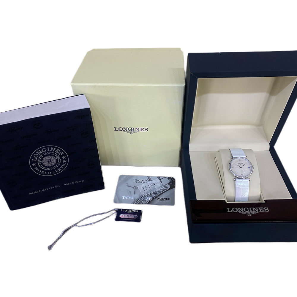 La Grande Classique Diamond Bezel Stainless Steel L4.513.0.25.2