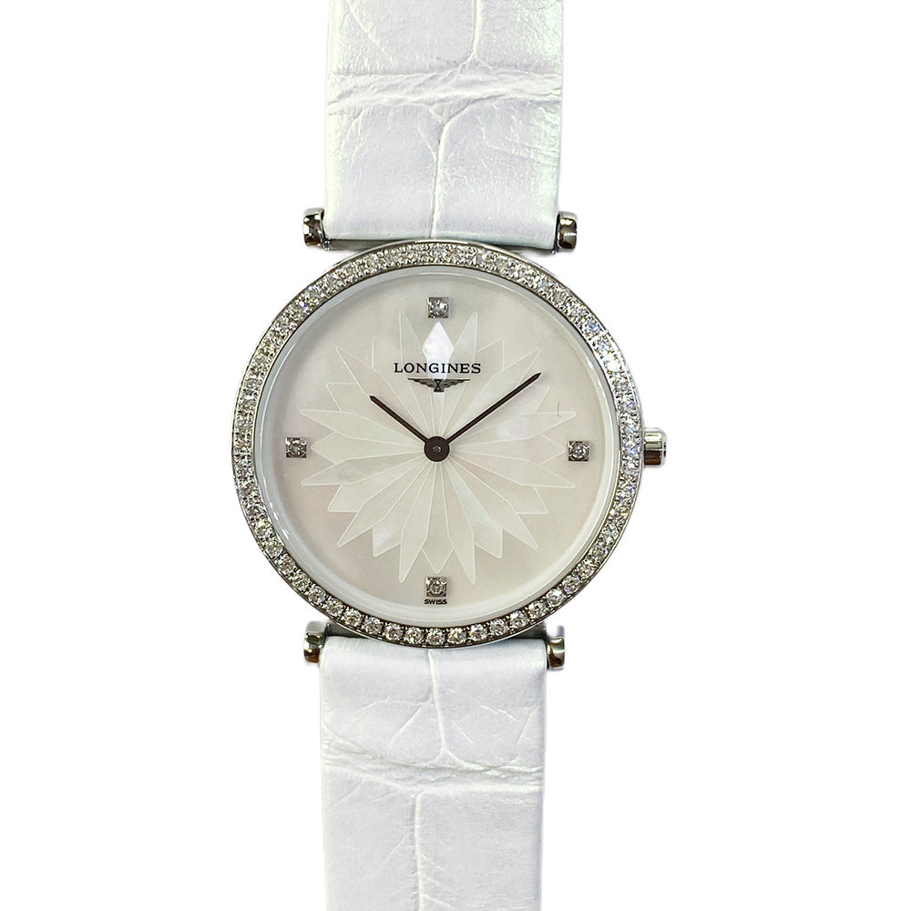 La Grande Classique Diamond Bezel Stainless Steel L4.513.0.25.2
