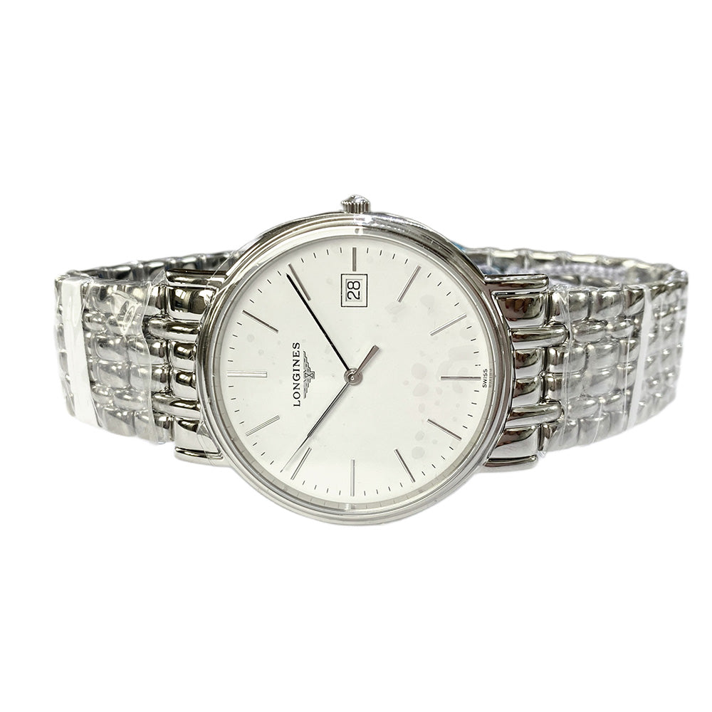 Presence 38.5mm Stainless Steel L4.790.4.12.6
