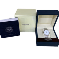 Presence 38.5mm Stainless Steel L4.790.4.12.6
