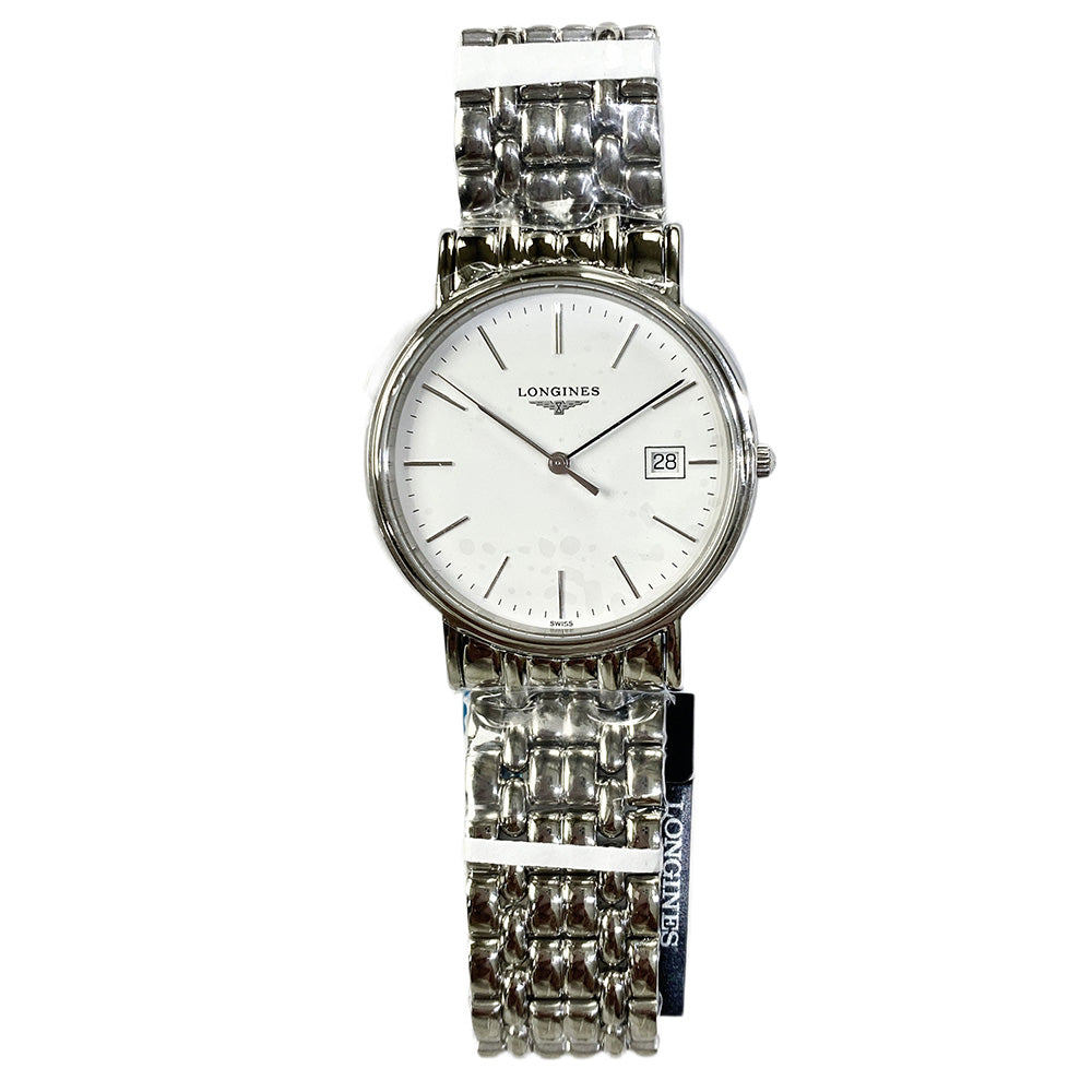 Presence 38.5mm Stainless Steel L4.790.4.12.6