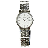 Presence 38.5mm Stainless Steel L4.790.4.12.6