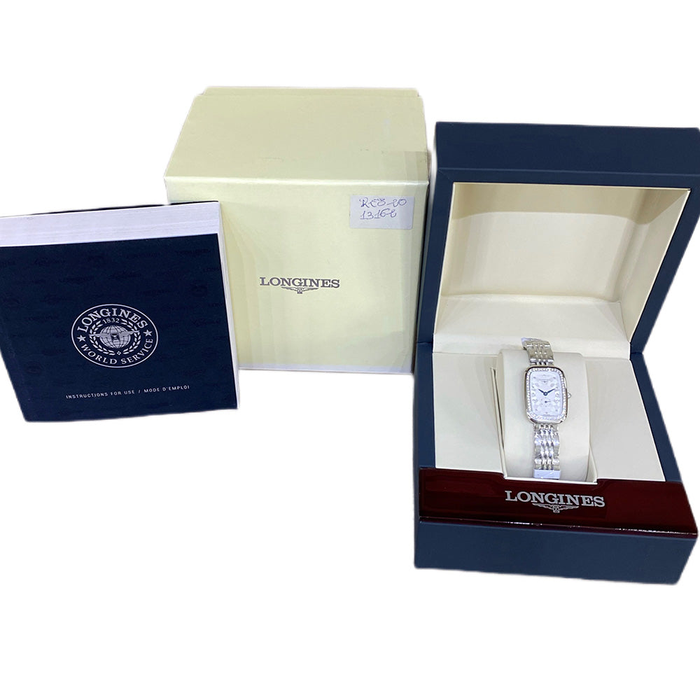 Equestrian Diamond Bezel Stainless Steel L6.141.0.77.6