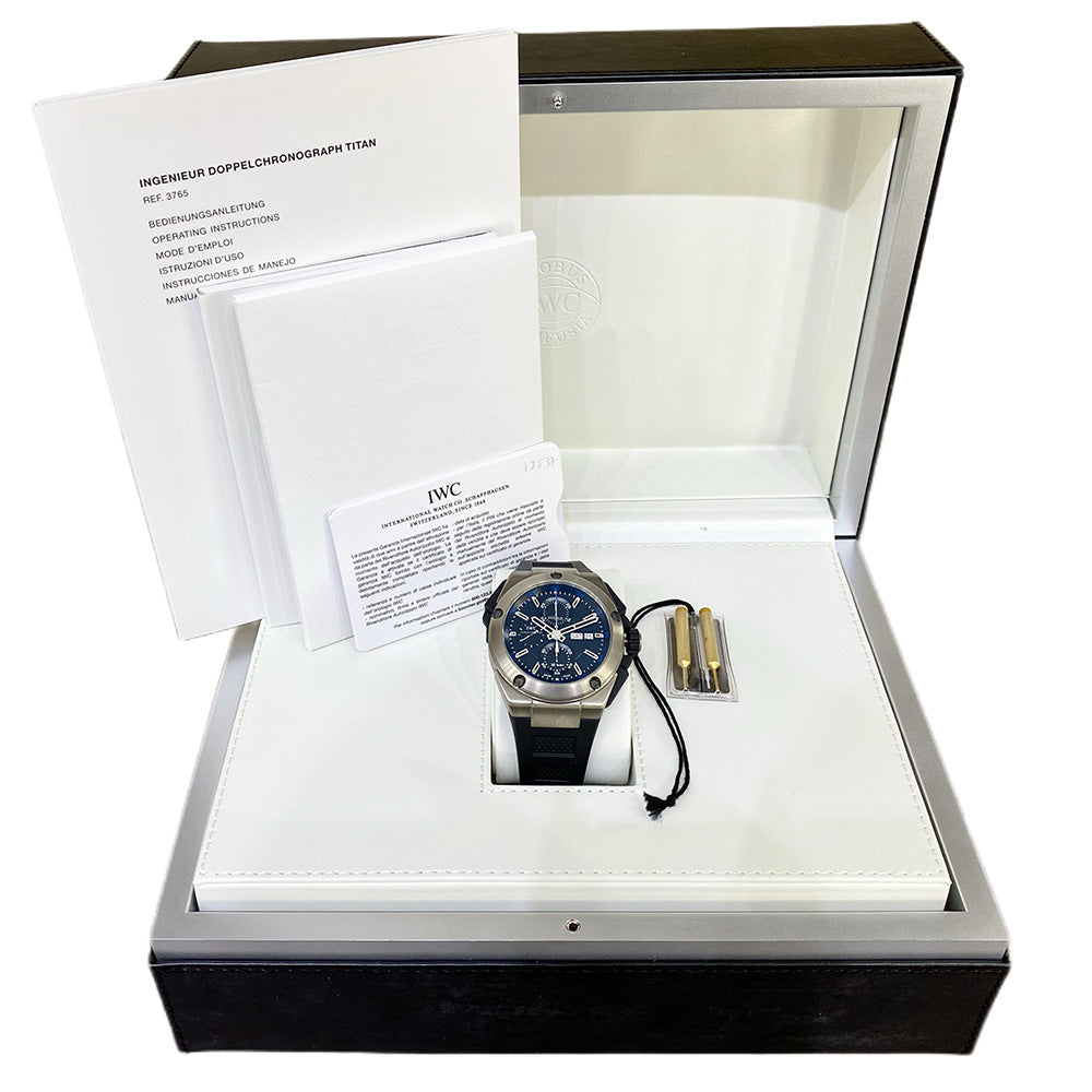 Ingenieur 45mm Double Chronograph Titanium IW376501