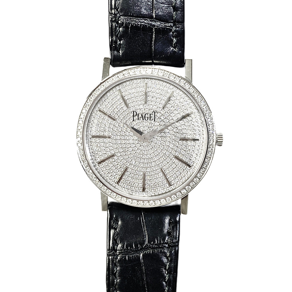 Altiplano Diamond Bezel White Gold G0A36128