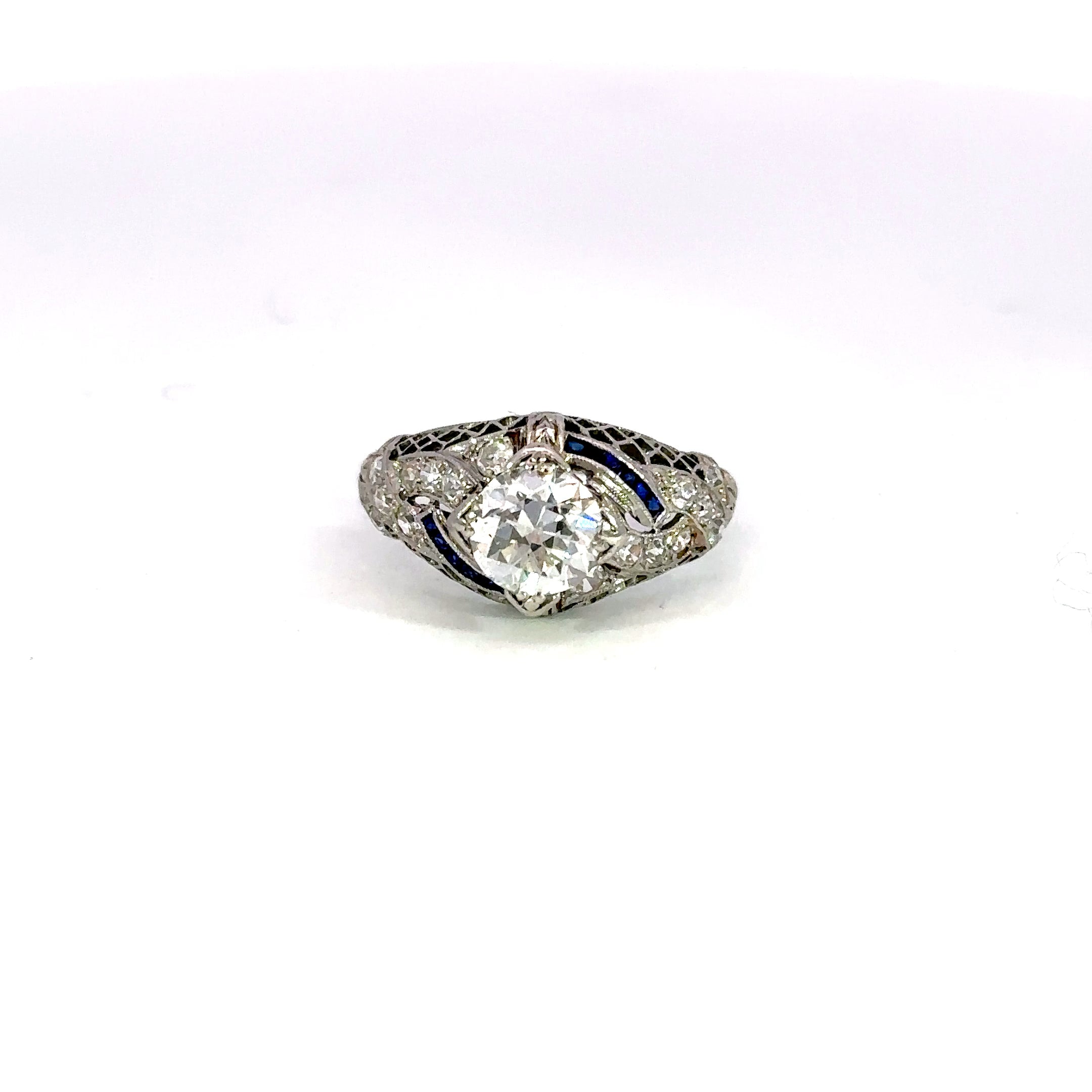 E- Plat "Deco"1930s 
diamond